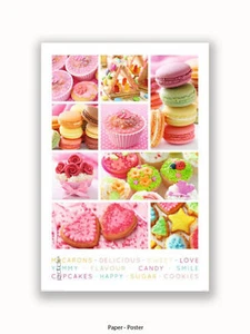 Cupcakes - Sweets Poster - Picture 1 of 12