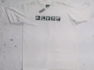 L.L. Bean weiß Grafik Waffelhemd Herren Größe Large - Bild 1 von 7