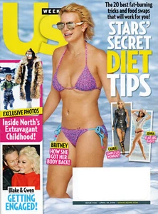 US WEEKLY Magazin 25. April 2016 Britney Spears Blake Shelton Gwen Stefani - Bild 1 von 2