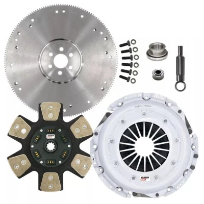 STAGE 4 HD CLUTCH KIT+FLYWHEEL for 1983-1987 FORD E150 E250 E350 ECONOLINE 4.9L - Image 1 of 4