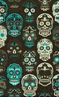 Mexican Skull  Pattern Digital Printed Fabric Pure Cotton Cut By Yard