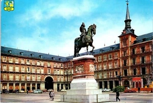 Plaza Mayor Square, Madrid, Spain Postcard - Picture 1 of 2