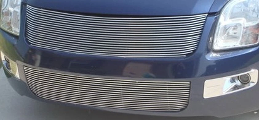 Para Ford Fusion 2006-2009 2006 2007 2008 cromo pulido combo parrilla Billet Foto 1 de 1