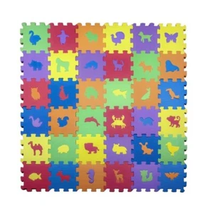 Puzzlematte Kinderspielteppich Schaumstoff 72-teile --Retourenware-- - Bild 1 von 5