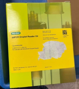 Biorad ddPCRtm Droplet Reader Oil #1863004 exp 2024-08-15 - Picture 1 of 3