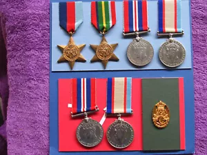 AUST SX23572 PTE F W TURNER & SF84297 SGT VAL MATTSSON LATER MARRIED MEDALS - Picture 1 of 19