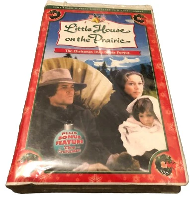 Little House on the Prairie VHS The Christmas They Never Forgot 1997 NBC - Image 1 of 2