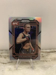 2023 Panini Prizm UFC Rose Namajunas Silver Prizm #136 - Picture 1 of 2