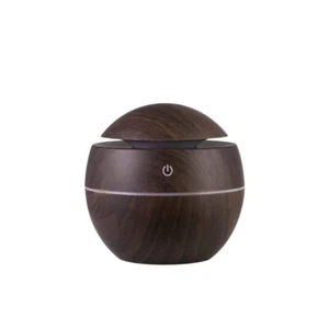 Wooden Cool Mist Humidifier Diffuser Aroma Air Purifier For Home, office - Picture 1 of 7