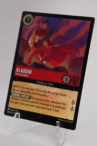Aladdin Heroic Outlaw 104/204 - FOIL - Disney Lorcana First Chapter - Picture 1 of 3