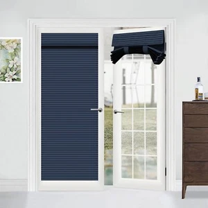 Blackout Door Curtain - Privacy Thermal Insulated Tricia Door Window Curtains... - Picture 1 of 8