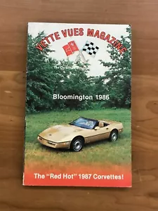 1986 October Vette Vues Magazine - Picture 1 of 3