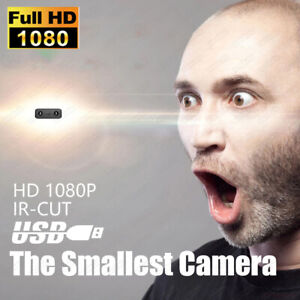 HD 1080P Mini Hidden Spy Camera Motion Detection 4K HD Vision Nanny Cam Security
