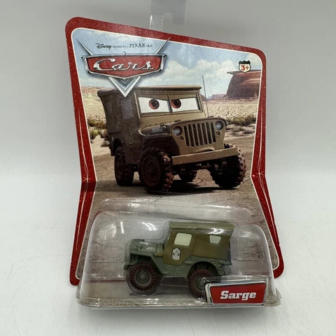 Disney Pixar Cars SARGE Desert Series 1 H6414 2005 New In package Cover