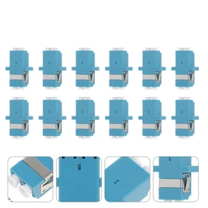 12 Pcs Le Connecteur Fibre Optique Prolongateur De Adaptateur Lc À - Afbeelding 1 van 12