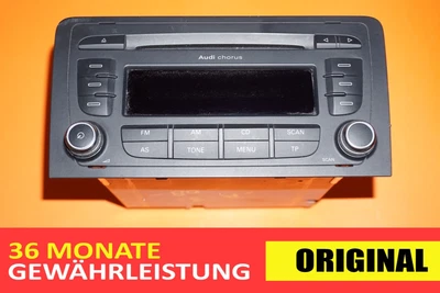 Audi A3 8P Auto CD Radio Chorus 8P0035152C 8P0057152 C  Blaupunkt   MIT CODE - Bild 1 von 4