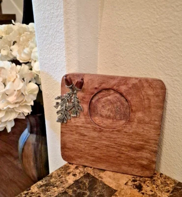 Tablero de queso/charcutería de madera artesanal rústico Foto 1 de 3