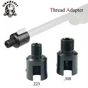 Ruger 1022 10/22 Muzzle Brake Adapter 1/2x28 5/8x24 .223 .308 Thread protector - Picture 1 of 16