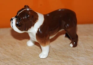 Beswick Small Bulldog "Bosun" tan & white Dog - 9cms high No 1731 - Picture 1 of 4