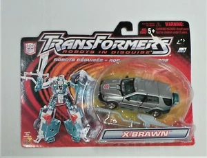 TRANSFORMERS X-BRAWN ROBOTS IN DISGUISE 2001 MIB - Picture 1 of 3