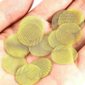200 Brass Pipe Screens 3/4 Inch - Top-Grade Tobacco Smoking Accessories - Picture 1 of 5