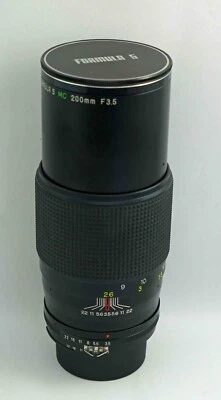 Formula 5 200 mm F3,5 con montaje Nikon AI Foto 1 de 4