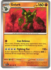 Golurk 88/162 Pokemon SV: Temporal Forces - Picture 1 of 3