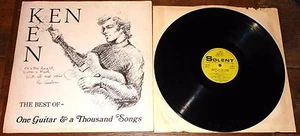 KEN GOODMAN ~ ONE GUITAR & A THOUSAND SONGS ~ UK PRIVATE SOLENT FOLK LP 1974 - Imagen 1 de 8