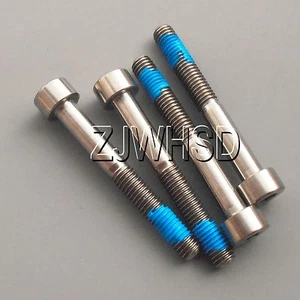 4pcs M5 x 40 Ti tanium Screw Bolt Allen Hex Socket Cap Head with ThreadLocker - Picture 1 of 2