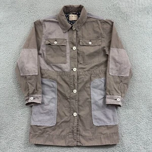 Chaqueta cargo Free People Apollo para mujer mediana de gran tamaño botón utilitaria al aire libre - Imagen 1 de 12
