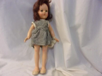 Vintage 14" Effanbee Ann Shirley Doll All Original Extra Clothing - Image 1 of 4