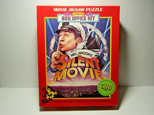 New Unopened 1976 Hollywood Box Office Hit Mel Brooks Silent Movie Jigsaw Puzzle - Picture 1 of 2