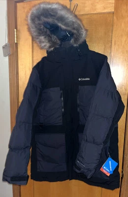 Parka Columbia Marquam Peak Fusion Chaqueta Para Hombre Relleno Sintético - Negra - Mediana Foto 1 de 4