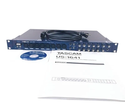 TASCAM US-1641 USB2.0 Audio / MIDI Interface TEAC 16IN/4OUT 24bit/96kHz - Image 1 of 4