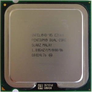 Intel SLA8Z Pentium Dual Core E2160 1.80-GHz 1MB Cache 800MHz LGA775 - Picture 1 of 1