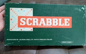 VINTAGE SCRABBLE SPEARS GAMES - Picture 1 of 4