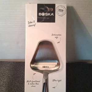 BOSKA Edelstahl Käsehobel Copenhagen Halbhart- & Hartkäse Neuware - Bild 1 von 4