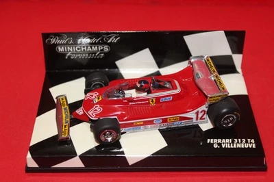 1/43 Ferrari 312 T4 (1979) - #12 G. Villeneuve - MINICHAMPS - Immagine 1 di 3