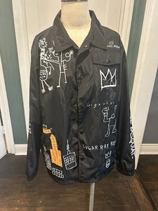 Jean-Michel Basquiat King Pleasure Jacket by Reason, Men’s Size M New w/ Tags - Picture 1 of 8