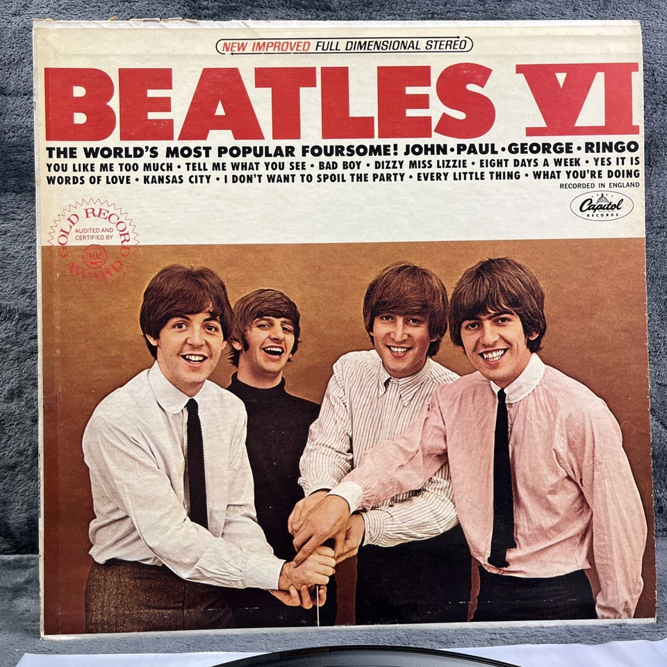 Beatles – Beatles VI USA Pressing LP Vinyl Record Schallplatte Rock - Bild 1 von 4