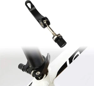 Bike Alloy Seat Post Quick Release Pin Clamp largr, Black - Bild 1 von 6