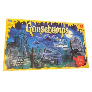 Goosebumps Terror in the Graveyard Board Game CompleteVintage 1995 Horror - Picture 1 of 20