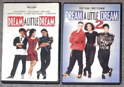 Dream a Little Dream 1 & 2 DVD Corey Haim Corey Feldman Double Feature - Image 1 of 3