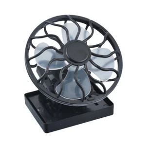 Solar Powered Fan Clip on Fan Portable Fan for Backpacking Mountaineering - Picture 1 of 5