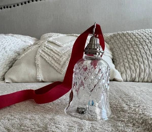 Waterford Kristall Glocke Ornament Schwäne 7. Auflage 12 Days of Christmas mit Box - Bild 1 von 10