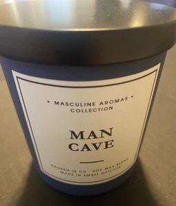 Leoben Co Man Cave Maskuline Aromas Kollektion Vegane Sojawachskerze, 9 Unzen ~Neu~ - Bild 1 von 2