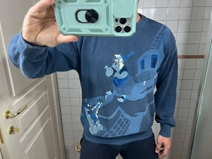 ICEBERG pullover PETER PAN Captain Hook Crocodile and Mr.Smee Made Italy V XL - Picture 1 of 11