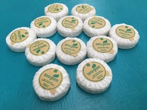 12 Terra Green Face and Body Soap Bar 1.5 oz Larger Size Travel 1 1/2 Ounce - Picture 1 of 6