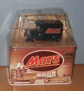 Matchbox Superfast MB44 Modelo T Ford Van Mars Barras Negro - Imagen 1 de 1