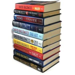Lot of 10 Books by David Baldacci 9 HC Excellent 1st Ed & 1 PB Mystery Suspense - Picture 1 of 11